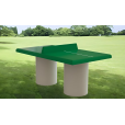 Table de ping-pong extérieur verte claire junior