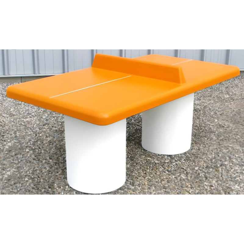 Table de ping-pong extérieur orange junior