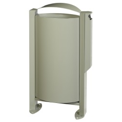 Corbeille sur pied Arkéa 60 L avec ou sans cendrier 3L