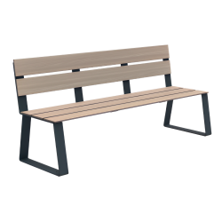 Banc bois ballade extrême