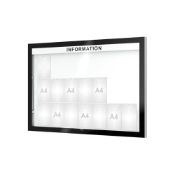 Vitrine murale Edge 80