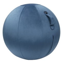 Ballon d'assise ergonomique velours