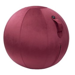 Ballon d'assise ergonomique velours