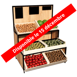 Étal fruits et légumes...